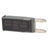 Eaton Bussmann Automotive Circuit Breaker,CB211,25A,14V CB211-25