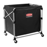 Rubbermaid Commercial Collapsible Basket X-Cart,8 bu. Cap. 1881750