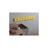 Sim Supply Wall Protector,Yellow,PK2  1728