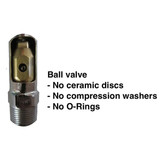 Quarter Ball Frost Proof Sillcock,12 in. L QB-112MC