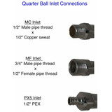 Quarter Ball Frost Proof Sillcock,12 in. L QB-112MC