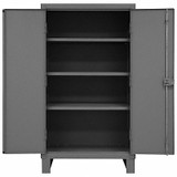 Durham Mfg Storage Cabinet,66"x36"x24",Gray,3Shlv HDC-243666-3S95