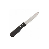 Crestware Steak Knife,5 in L,Black,PK12 SKJP