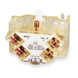 Schneider Electric Contact Block, Clear, 1NO, 30 mm 9001KA4