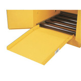 Justrite Drum Cabinet Ramp,Yellow 25932