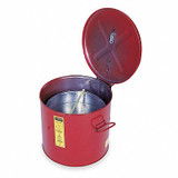 Justrite Wash Tank Can,Basket,Benchtop,6 gal. 27716