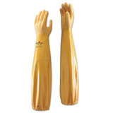 962 Series Glove, 10/Large, Gray/Yellow