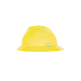 V-Gard Protective Hats, Fas-Trac Ratchet, Hi-Viz Yellow-Green
