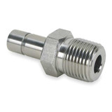 Parker Tube End Adapter,SS,CPIxM,1/2Inx1/4In 8-4 T2HF-SS