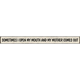 Skinnies 1.5x16 Wood Mom Sign 72117 Pack of 3