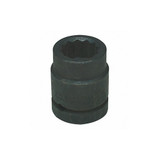Wright Tool Impct Skt,Steel,Blk Oxd,1 1/2 in 8748