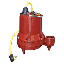 Liberty Pumps Submersible Effluent Pump,4/10 HP,200F HT41M