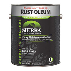 Rust-Oleum Epoxy Activator Satin,S60,Clear,1gal,Can 283742