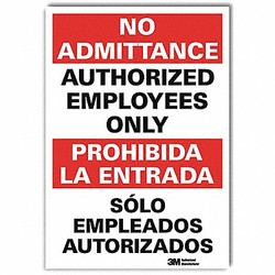 Lyle Safety Sign,10inx7in,Reflective Sheeting U1-1041-RD_7X10