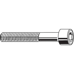 Sim Supply SHCS,Steel,M24-3,220mm L,PK5  M07000.240.0220