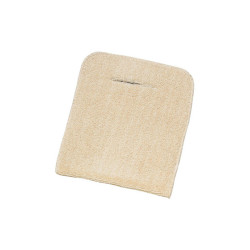 Baker Pad and Hand Pad, 9-1/2 in W x 11 in L, Terry Cloth, Tan