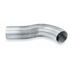 Westaflex Noninsulated Flexible Duct,Aluminum,500F W5041