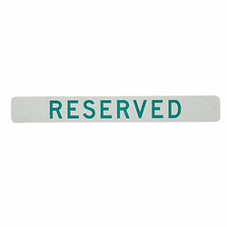 Lyle Reserved Parking Sign,2-1/2" x 20" CS-002-20HA
