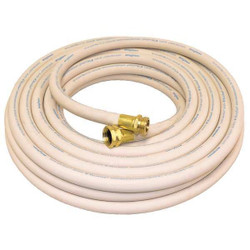 Continental Washdown Hose,1" ID x 50 ft.L,White 32W236