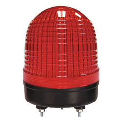 Dayton Warning Light,Red,LED,Stud 26ZT65