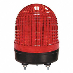 Dayton Warning Light,Red,LED,Stud 26ZT65