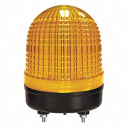 Dayton Warning Light,Yellow,LED,Stud  26ZT51