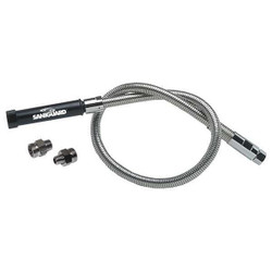 Encore Plumbing Pre-Rinse Hose w/Grip,SS,3/4"-14 KN50-Y004-96U