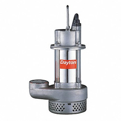 Dayton Plug-In Utility Pump, 1 HP, 120VAC 1XHV5