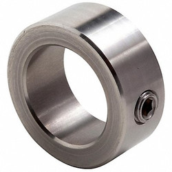 Climax Metal Products Shaft Collar,Set Screw,1Pc,3/16 In,SS C-018-S