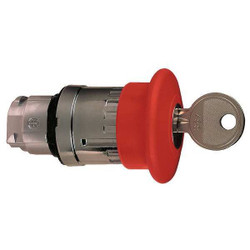 Schneider Electric EmergencyStopPushButton,Rd,NonIllum,22mm ZB4BS944