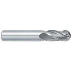 Osg Ball End Mill,Single End,1/2",Carbide 404-5000-BN11