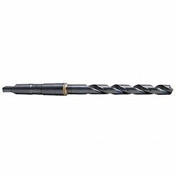 Chicago-Latrobe Taper Shank Drill,43/64,#2MT,Black Oxide 53143