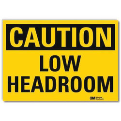 Lyle Safety Sign,5inx7in,Reflective Sheeting  U4-1514-RD_7X5