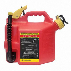 Surecan 5 gal,Type II Safety Gas Can,Red,HDPE SUR5SFG2
