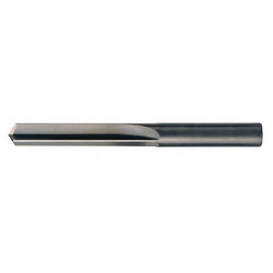 Chicago-Latrobe Straight Flute Drill,7/64",Carbide 78591