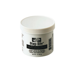 Stay-Silv® Brazing Flux, 1 lb Jar, Black