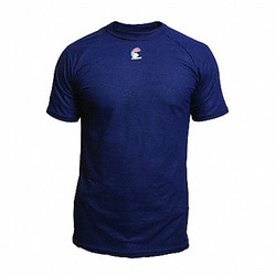 National Safety Apparel FR T-Shirt, Navy, XL C52FKSRXL