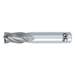 Osg Square End Mill, 0.375 in, Carbide 454-3750