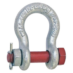 Crosby Anchor Shackle,24,000 lb,Carbon Steel 1019597