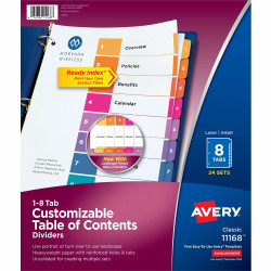 Avery&reg; Ready Index Index Divider 11168