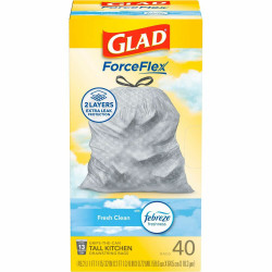 Glad ForceFlex Trash Bag 78361