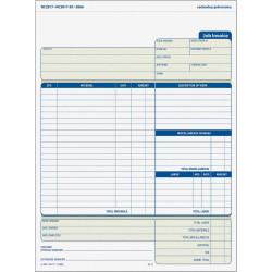 TOPS  Invoice Form 3866