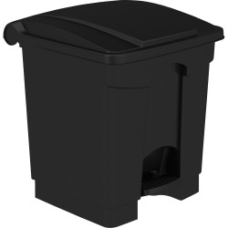 Safco Step-On Waste Receptacle 9924BL