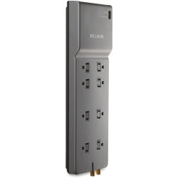 Belkin Home/Office BE108230-12 8-Outlets Surge Suppressor - 8 - 3550 J - 12 ft