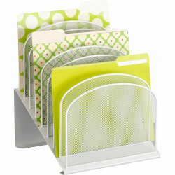 Safco Onyx Desktop Organizer 3258WH
