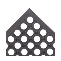 Notrax Drainage Mat,10 ft. L,3 ft. W,Black 619S0310BL