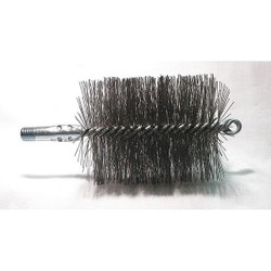 Tough Guy Flue Brush,Dia 3 1/2,1/4 MNPT,Length 8 3EDL4