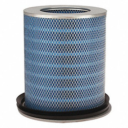 Tennant Cylinder Dust Filter,13 1/4in L,Blk/Blue 9008919