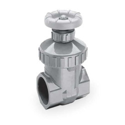 Spears Gate Valve,1 In.,Socket Weld,PVC 2012-010