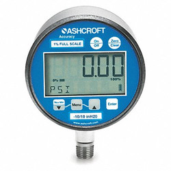 Ashcroft Digital Vacuum Gaug Transmitter,60 psi 302174SD02LXBLBKVAC/60